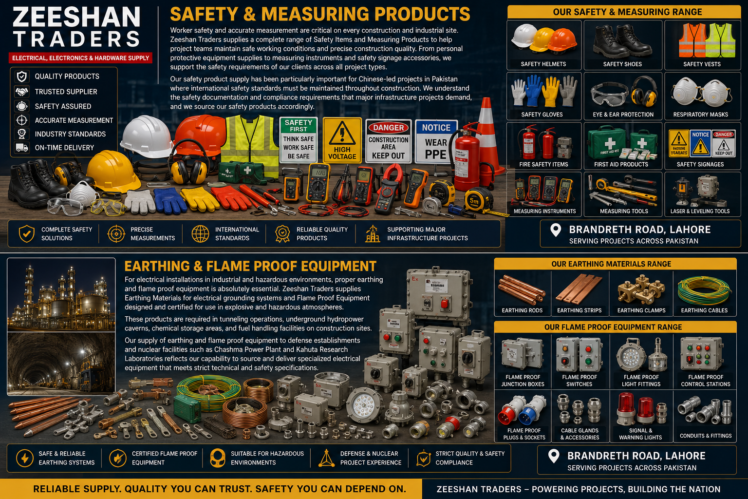 Safety & Measuring Products