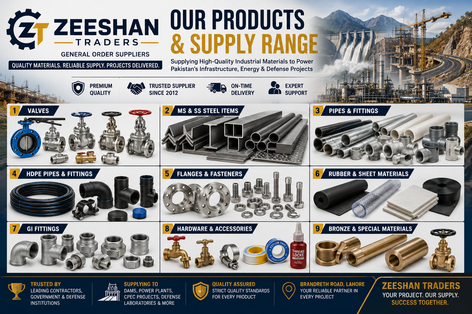 Iron and steel products