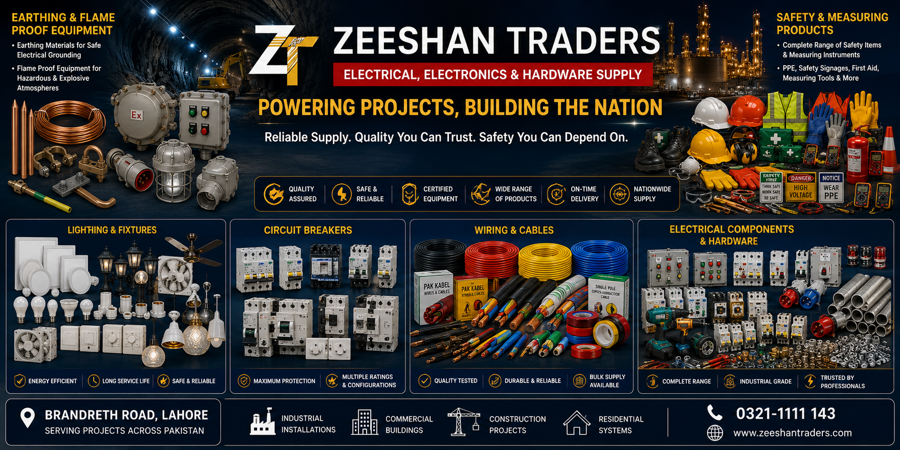 Electrical, Electronics & Hardware Supply